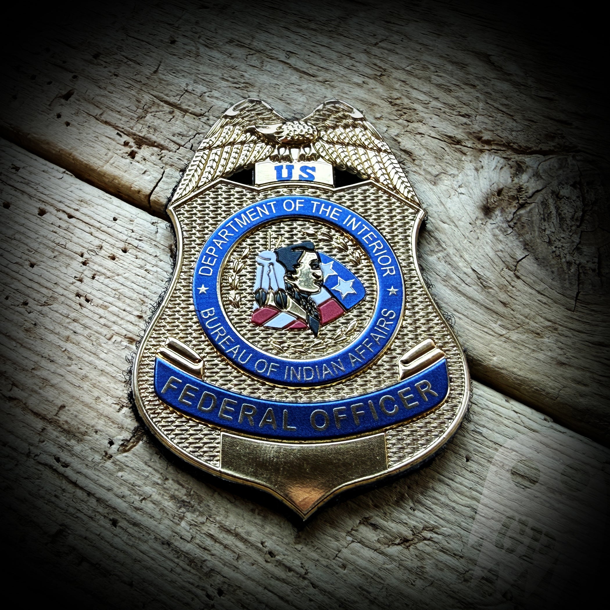 FLEXSHIELD - Bureau of Indian Affairs - Federal Officer Badge