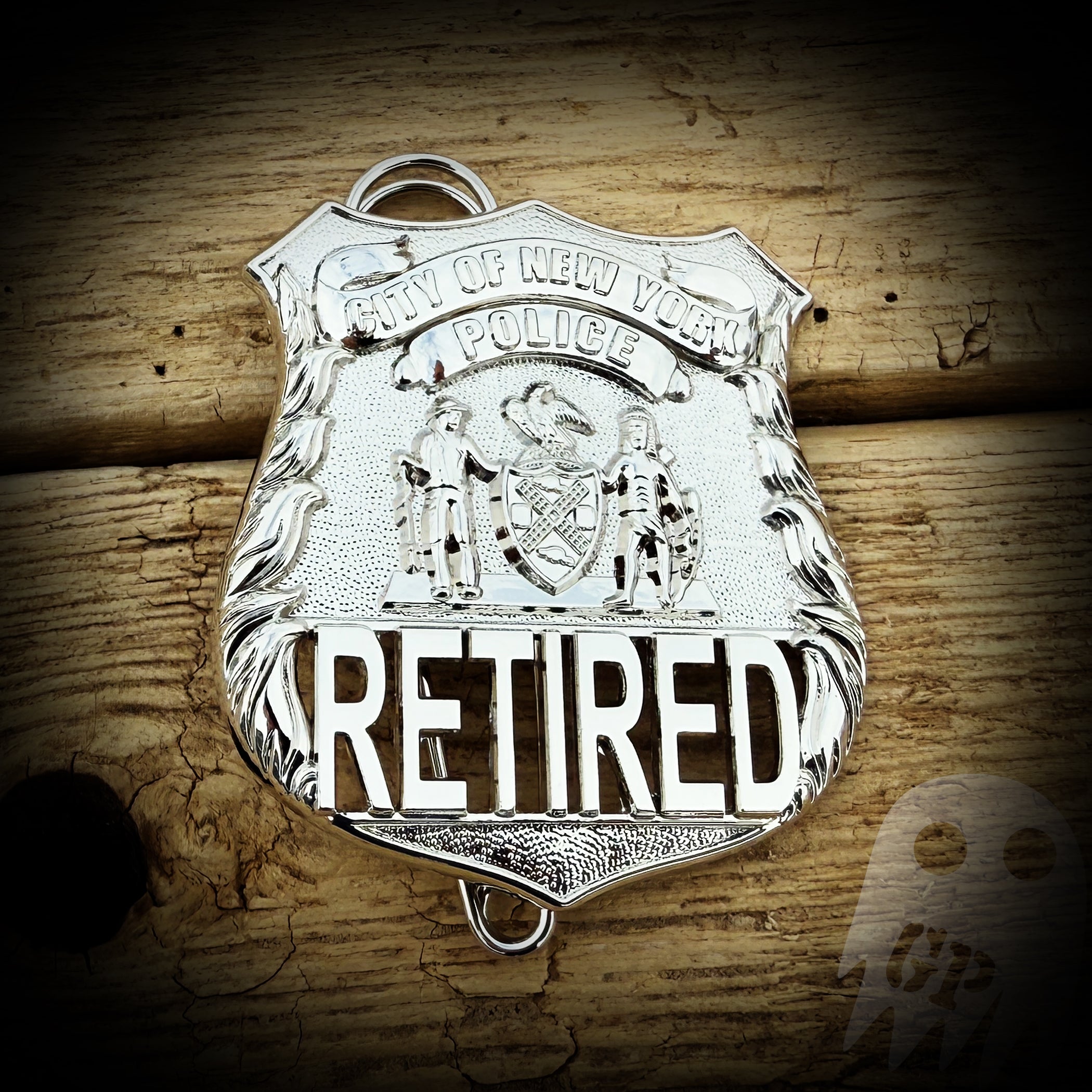 NYPD Patrolman RETIRED Badge