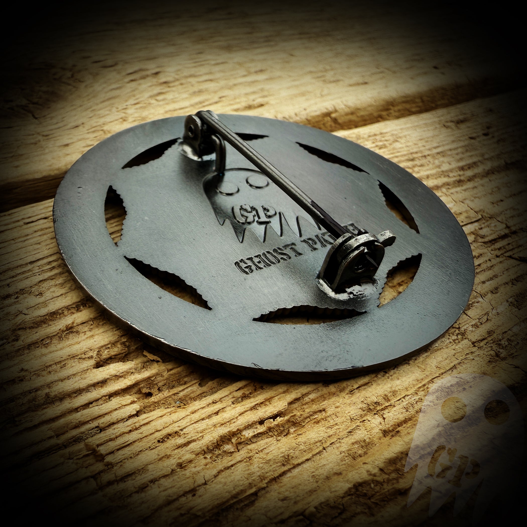 DOJ Federal Bureau of Prisons FLAT Metal Badge – Ghost Patch Custom