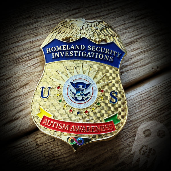 Homeland Security Investigations Autism Acceptance Badge – Ghost Patch ...