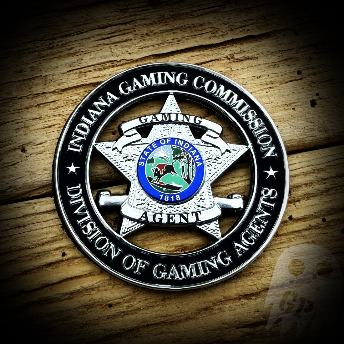 Indiana Gaming Commission Agent FlexShield – Ghost Patch Custom