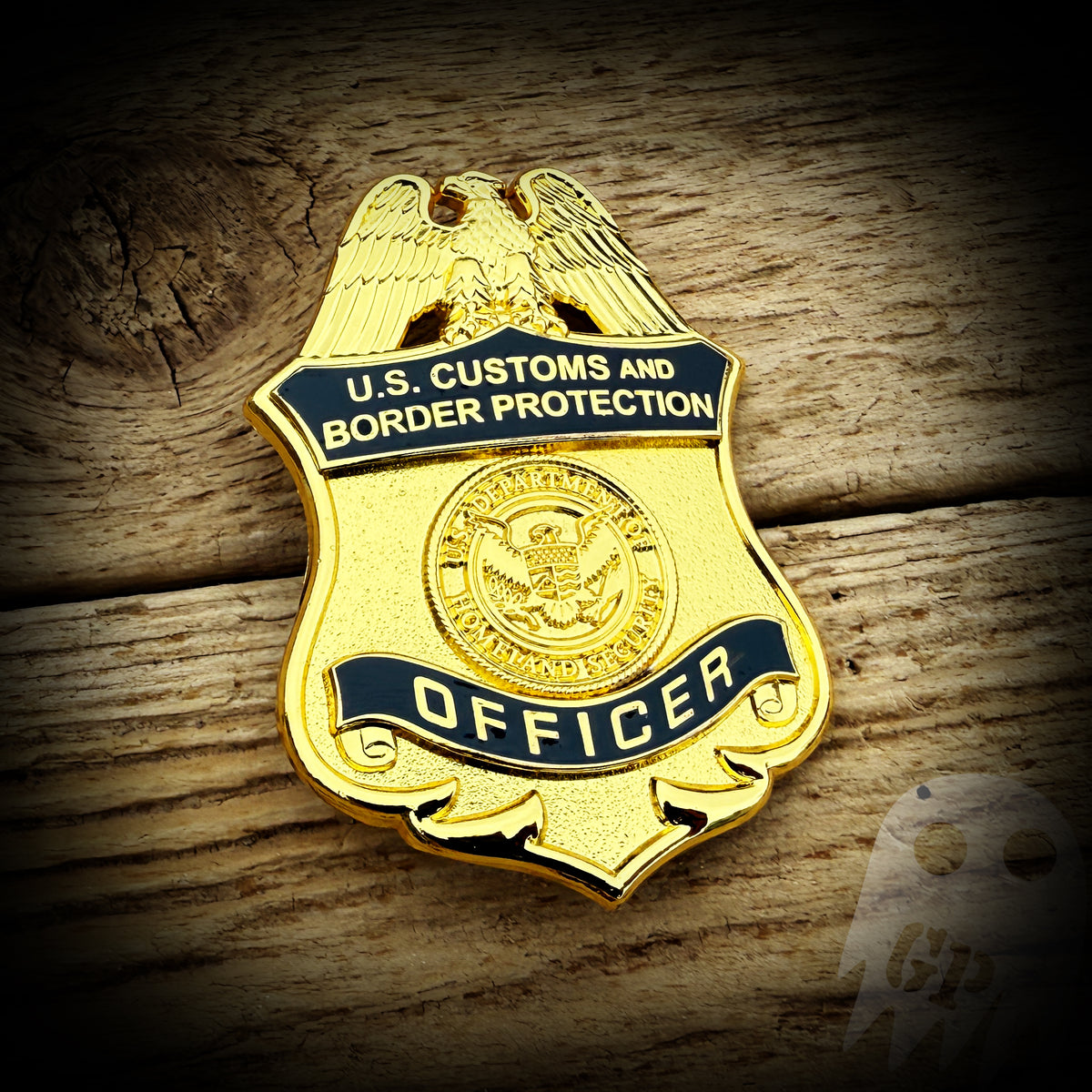 Protection Command Badge METAL - US Customs and Border Protection OFFICER Metal Badge – Ghost ...