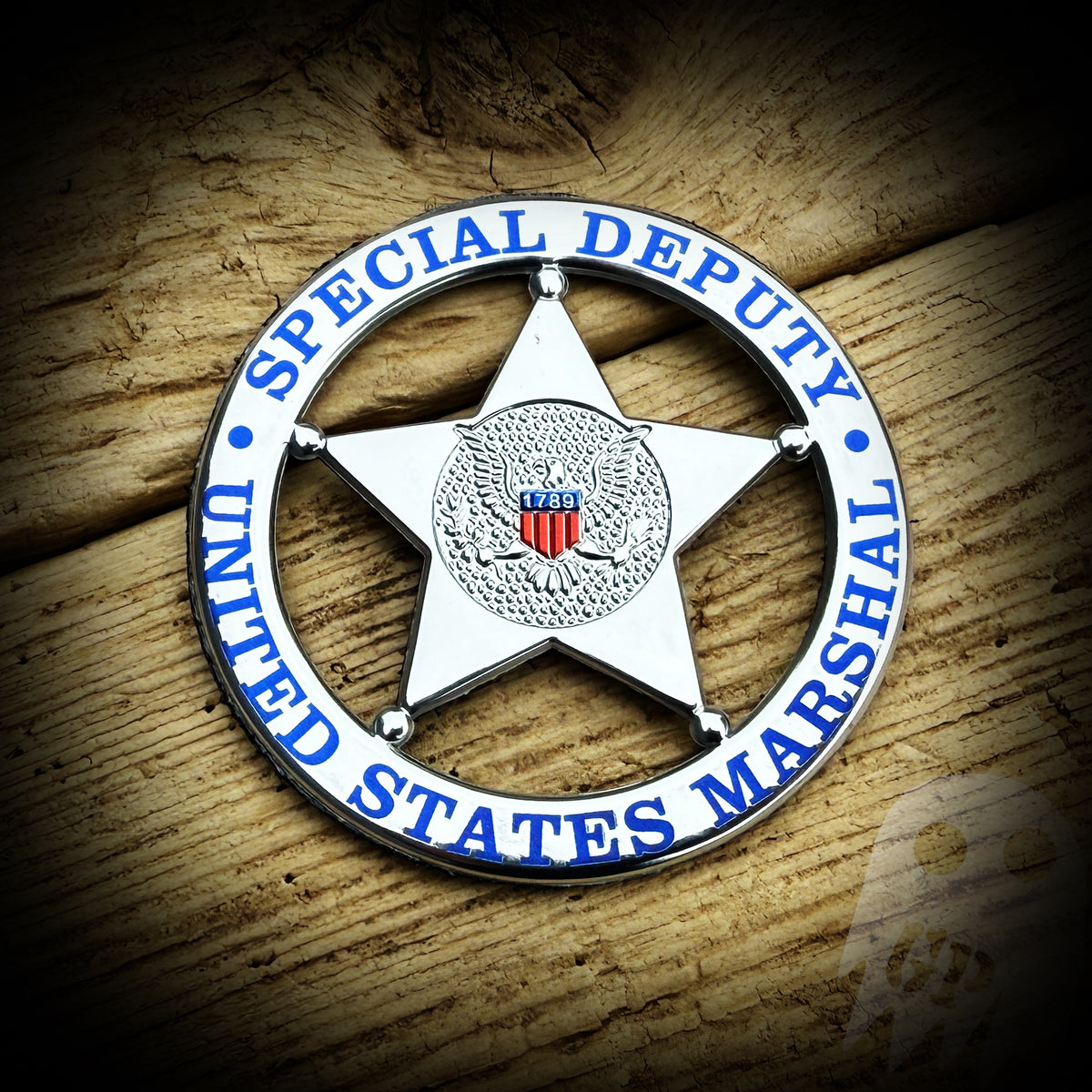 Flexshield - US Marshal Special Deputy Badge – Ghost Patch Custom